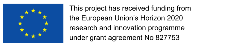 This project has received funding from the European Union’s Horizon 2020 research and innovation programme under grant agreement No 827753